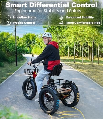 KAKIGO Electric Tricycle for Adults